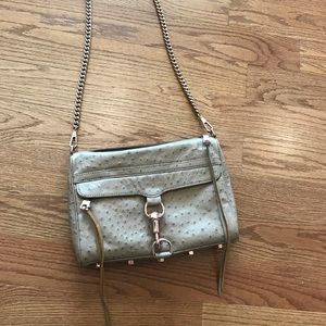 Rebecca Minkoff Ostrich Embossed MAC